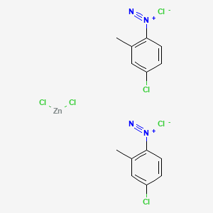 Chemical structure of Fast Red TR Salt hemi(zinc chloride) salt
