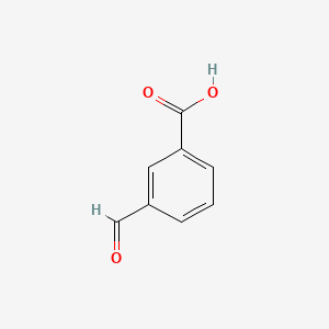 Chemical structure of 3-Formylbenzoic acid