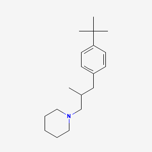Chemical structure of Fenpropidin
