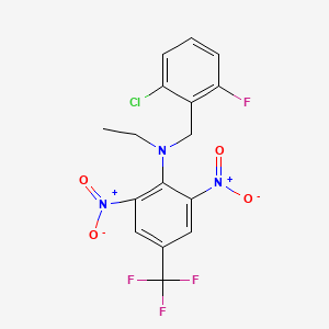 Chemical structure of Flumetralin