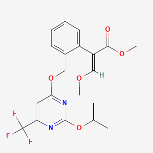 Chemical structure of Fluacrypyrim