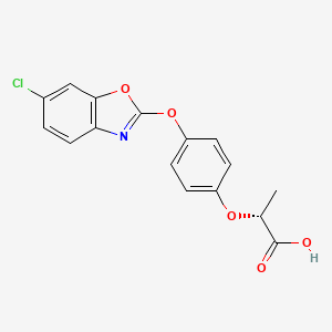 Chemical structure of Fenoxaprop-P