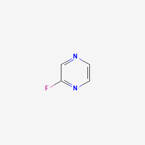 Chemical structure of Fluoropyrazine