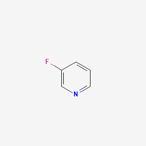 Chemical structure of 3-Fluoropyridine