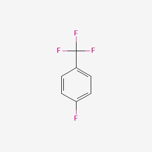 Chemical structure of 4-Fluorobenzotrifluoride