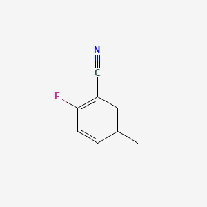Chemical structure of 2-Fluoro-5-methylbenzonitrile