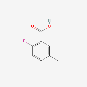 Chemical structure of 2-Fluoro-5-methylbenzoic Acid