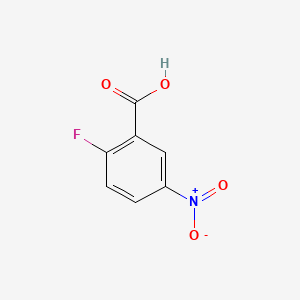 Chemical structure of 2-Fluoro-5-nitrobenzoic Acid