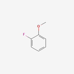Chemical structure of 2-Fluoroanisole