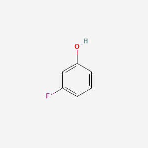Chemical structure of 3-Fluorophenol