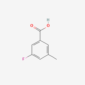 Chemical structure of 3-Fluoro-5-methylbenzoic acid