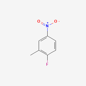 Chemical structure of 2-Fluoro-5-nitrotoluene