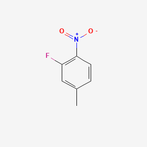 Chemical structure of 3-Fluoro-4-nitrotoluene