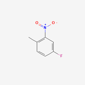 Chemical structure of 4-Fluoro-2-nitrotoluene