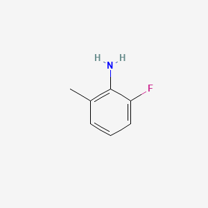 Chemical structure of 2-Fluoro-6-methylaniline