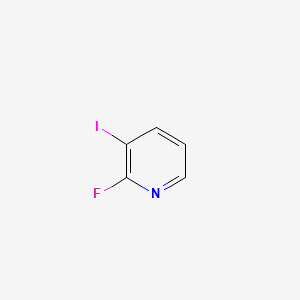Chemical structure of 2-Fluoro-3-iodopyridine