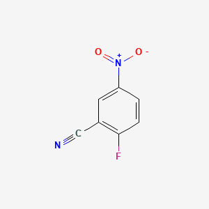 Chemical structure of 2-Fluoro-5-nitrobenzonitrile