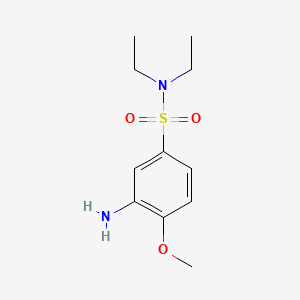 Chemical structure of Fast Red ITR