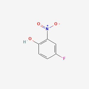 Chemical structure of 4-Fluoro-2-nitrophenol
