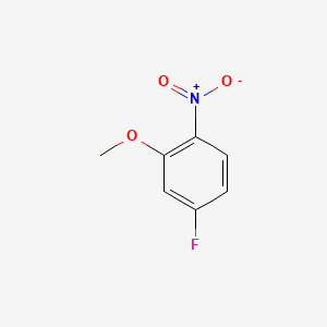 Chemical structure of 5-Fluoro-2-nitroanisole