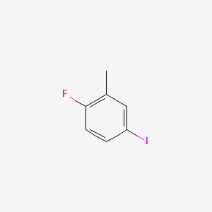 Chemical structure of 2-Fluoro-5-iodotoluene