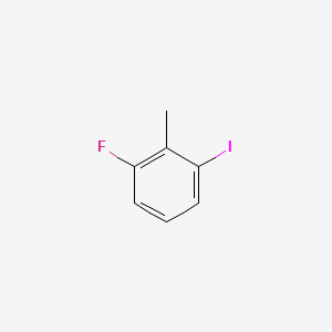 Chemical structure of 2-Fluoro-6-iodotoluene
