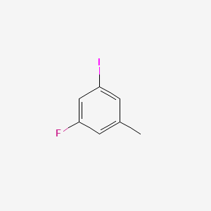 Chemical structure of 5-Fluoro-3-iodotoluene