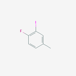 Chemical structure of 4-Fluoro-3-iodotoluene