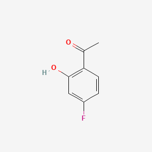 Chemical structure of 4'-Fluoro-2'-hydroxyacetophenone