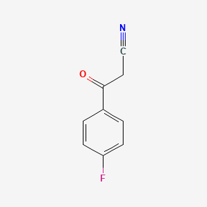 Chemical structure of 4-Fluorobenzoylacetonitrile
