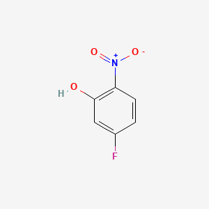 Chemical structure of 5-Fluoro-2-nitrophenol