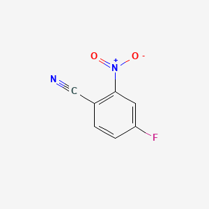 Chemical structure of 4-Fluoro-2-nitrobenzonitrile
