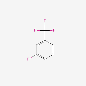Chemical structure of 3-Fluorobenzotrifluoride