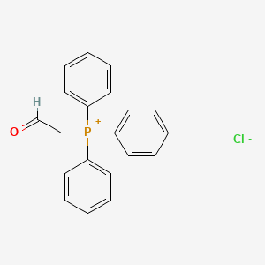 Chemical structure of (Formylmethyl)triphenylphosphonium chloride