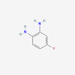 Chemical structure of 4-Fluorobenzene-1,2-diamine