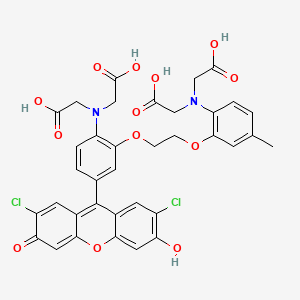 Chemical structure of Fluo-3