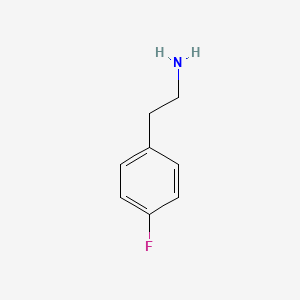 Chemical structure of 2-(4-Fluorophenyl)ethylamine
