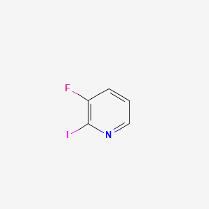 Chemical structure of 3-Fluoro-2-iodo-pyridine