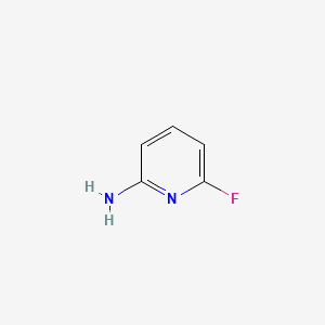 Chemical structure of 6-Fluoropyridin-2-amine