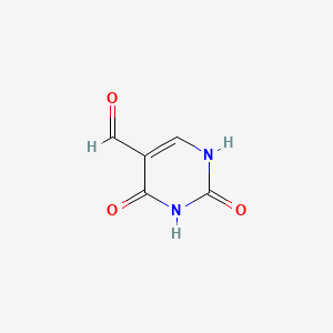 Chemical structure of 6-Formyluracil