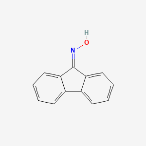 Chemical structure of Fluorenone oxime