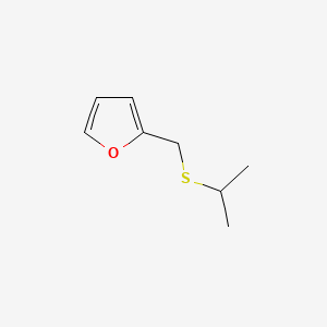 Chemical structure of Furfuryl isopropyl sulfide