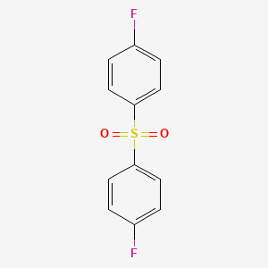 Chemical structure of Bis(4-fluorophenyl) sulfone
