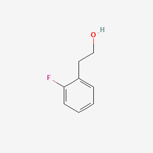 Chemical structure of 2-(2-Fluorophenyl)ethanol