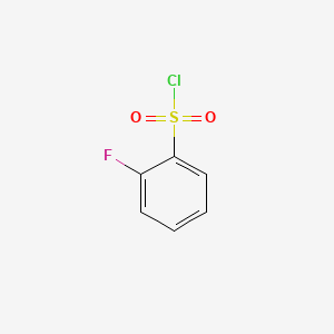 Chemical structure of 2-Fluorobenzenesulfonyl Chloride