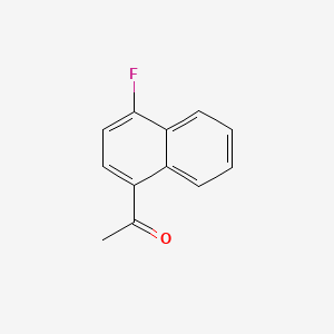 Chemical structure of 4′-Fluoro-1′-acetonaphthone