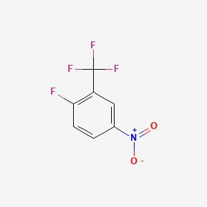 Chemical structure of 2-Fluoro-5-nitrobenzotrifluoride