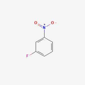 Chemical structure of 3-Fluoronitrobenzene
