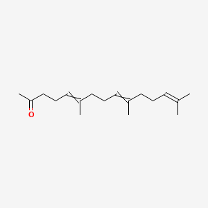 Chemical structure of Farnesylacetone
