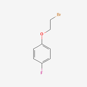 Chemical structure of 1-(2-Bromoethoxy)-4-fluorobenzene